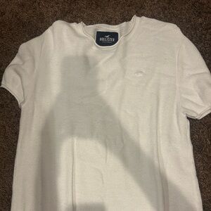 Hollister Ivory Textured Tee